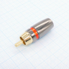 RCA266 Gold штырь RG6 . pe795992 фото