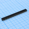 DS1026-01-1X24S8BV Гнездо на плату 1x24 конт., шаг 2.00мм, высота 4.3мм, позолоч. CONNFLY pe522841 фото
