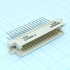 1393658-2 Разъем DIN 41612 вилка 16x2 ряда  32 контакта прямая шаг 2,54мм TE Connectivity pe377691 фото