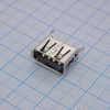 1050570001 Разъем USB тип A, USB 2.0, розетка, 4 вывод(-ов), Монтаж в Сквозное Отверстие, Вертикальный Molex pe359775 фото