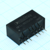 AM3G-4803SH30-NZ DC/DC, 3Вт, вход 36…75В, выход 3.3В/0.758А, изоляция 3000В DC, КПД 75%, максимальная емкостная нагрузка не более 2700мкФ, вход On/Off, SIP8, 22x9.5x12мм, -40…100°C, пластик AIMTEC pe376671 фото