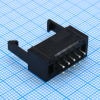 DS1013-01-10SSiB-B IDC разъем, вилка на плату прямая двухрядная 10pin(2x5)., шаг 2.54мм с фиксатором CONNFLY pe482146 фото