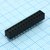 DS1026-06-2X13S8BV Разъем штыревой двухрядный, розетка прямая на плату 26 контактов 2х13, шаг 2.0мм CONNFLY pe391268 фото