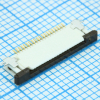 527462071 Разъем для плоского шлейфа на печатную плату 20 контактов 0.5мм угловой для поверхностного монтажа лента на катушке Molex pe352358 фото