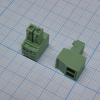 15EDGK-3.5-02P-14-00A(H) Разъемный клеммный блок, 2 контакта. Серия 15EDGK-3.5 Degson pe90726 фото