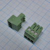 15EDGK-3.5-03P-14-00A(H) Разъемный клеммный блок, 3 контакта. Серия 15EDGK-3.5 Degson pe90727 фото