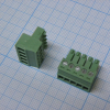 15EDGK-3.5-05P-14-00A(H) Разъемный клеммный блок, 5 контактов. Серия 15EDGK-3.5 Degson pe90729 фото