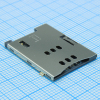 L-KLS1-SIM-030-6P Держатель SIM карты 6 контактов KLS pe561257 фото
