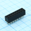 DS1026-06-2X8S8BV Гнездо на плату 2x8 конт., шаг 2.00мм, высота 4.3мм ширина 4.1мм, позолоч. CONNFLY pe391275 фото