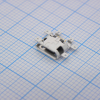 474910001 Разъем Micro USB тип B, USB 2.0, розетка, 5 вывод(-ов), Поверхностный Монтаж, Прямой Угол Molex pe355692 фото