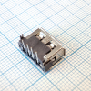 USB 4AFR розетка на плату 2p . pe340590 фото