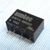 AM1A-4805SZ DC/DC, 1Вт, вход 36…75В, выход 5В/0.2А, изоляция 1500В DC, КПД 76%, максимальная емкостная нагрузка не более 1680мкФ, SIP6, 17x7.62x11мм, -40…85°C, пластик AIMTEC pe340846 фото