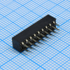 DS1026-05-2X9S8BV Гнездо на плату 2x9 конт., шаг 2.00мм, высота 4.3мм, позолоч. CONNFLY pe391280 фото