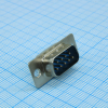 DS1034-09MUNSISS Разъем D-Sub, вилка 9 контактов прямая на плату, синий изолятор CONNFLY pe523633 фото