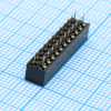 DS1026-05-2X11S8BV Гнездо на плату 2x11 конт., шаг 2.00мм, высота 4.3мм, позолоч. CONNFLY pe391282 фото