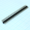 DS1022-2X40RF11-B Соединитель штыревой, вилка на плату двухрядная угловая 80pin(2x40), шаг 2.54мм CONNFLY pe317812 фото