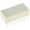 KB-2785YW Индикатор шкальный 1хLEDх8,89х19,05мм/желтый/590нм/12-50мкд/белый матовый Kingbright pe128372 фото