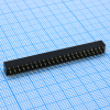 DS1026-05-2X24S8BV Гнездо на плату 2x24 конт., шаг 2.00мм, высота 4.3мм, позолоч. CONNFLY pe391288 фото
