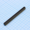 DS1026-05-2X32S8BV Разъем штыревой двухрядный, розетка прямая на плату 64 контакта 2х32, шаг 2.0мм CONNFLY pe391290 фото