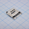 788000001 Conn Micro SIM Card HDR 6 POS Solder ST SMD 0.5A/Contact T/R Molex pe360064 фото