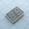 KCDA03-123 2-х разрядный сегментный индикатор smd 7,62мм/зеленый/570нм/3.6-12мкд/ОА Kingbright pe155522 фото