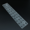 ALHB290D33LED60G Групповая прямоугольная линза 33 светодиодов 2835/3030/5630, эфф=93%, 60°, 290,1x мм H:8мм, PMMA ASAHI OPTICS pe544131 фото