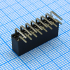 DS1024-2X8R2 Гнездо на плату угловое 2x8 конт., шаг 2.54 мм., длина 8.5мм CONNFLY pe391299 фото