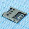 L-KLS1-SIM-046-6P-R Держатель микро SIM карты 6 контактов KLS pe566664 фото