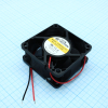 YDM6025C12F Вентилятор 12В 60х60x25 C, 2.28Вт, 5000 об/мин, 43м3/час, 37.7дБ, подшипник скольжения CycleSeal, тип вывода - провод YCCFAN pe514697 фото