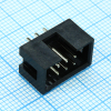 DS1013-06SSiB1-B-0 IDC разъем, вилка на плату прямая двухрядная 6pin(2x3)., шаг 2.54мм CONNFLY pe318090 фото