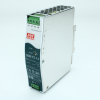 SDR-75-12 Преобразователь AC-DC на DIN-рейку  75Вт, выход 12В/6.3A (пиковый 9.375А), рег. вых 12...14В, вход 88…264V AC, 47…63Гц /124…370В DC, изоляция 3000В AC, в кожухе  32х125.2х102мм, -30…+70°С Me pe303502 фото