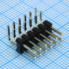 DS1022-2X6RF11-B Соединитель штыревой, вилка на плату двухрядная угловая 12pin(2x6), шаг 2.54мм CONNFLY pe523409 фото