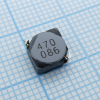 CDRH6D28NP-470NC Силовая SMD индуктивность 47мкГн ±30% 0.8A 0.176Ом c магнитным экраном SUMIDA pe340626 фото