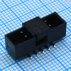 DS1014-10MF1BSR-B IDC2 разъем, вилка на плату SMD двухрядная 10pin(2x5)., шаг 2.00мм с крышкой CONNFLY pe549778 фото