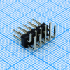 DS1022-2X5RF11-B Соединитель штыревой, вилка на плату двухрядная угловая 10pin(2x5), шаг 2.54мм CONNFLY pe523410 фото