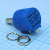 TSR-3590-S-2-202R Потенциометр 2 кОм 2Вт ±5%, многооборотный прецизионный ±0.5%, вал 6.34мм SUNTAN pe542867 фото