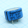 FT0H105ZF Ионистор стандартный 1Ф 5.5В -20%...+80% (21.5 X 13)мм шаг радиальных выводов 7.62мм 3.5Ом 85C россыпь KEMET pe427667 фото
