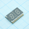 KCDA02-105 2-х разрядный сегментный индикатор smd 5,08мм/красный/630нм/14-30мкд/ОА Kingbright pe158358 фото