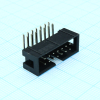 DS1013-14RSiB-B-0 IDC разъем, вилка на плату угловая двухрядная 14pin(2x7)., шаг 2.54мм CONNFLY pe318103 фото