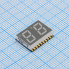 GCS0302FO1A1GD 2-х разрядный сегментный индикатор smd 7,62мм/оранжевый/610нм/75-185мкд/ОА HongLi pe528792 фото