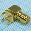 901-143-6RFX Разъем РЧ SMA 0Гц....18ГГц 50Ом угловой монтаж в отверстие AMPHENOL pe551577 фото