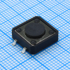 1243SHIM-160G-G Кнопка тактильная 12х12х4,3мм 4 pin smd Switronic pe363673 фото
