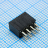 DS1026-20-2X4S8BVB Разъем штыревой двухрядный, розетка прямая на плату 8 контактов 2х4, шаг 2.0мм CONNFLY pe773017 фото