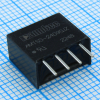 AM1SS-2409SJZ DC/DC, 1Вт, вход 21.6…26.4В, выход 9В/0.012…0.111А, изоляция 1500В DC, КПД 80%, максимальная емкостная нагрузка не более 1000мкФ, SIP4, 11.6x6x10.1мм, -40…105°C, пластик AIMTEC pe514713 фото