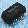H1601SR Телекоммуникационный трансформатор, 10/100Base-TX 1CT:1CT, 16 выводов, 12.7x6.9x6.2mm 0°...+70°C Shinhom pe541856 фото