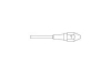 XDSL 1 desolder tip 1.4x2.5 L=10.5mm Weller pe855202 фото