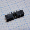 DS1014-14SF1B-B IDC2 разъем, вилка на плату прямая двухрядная 14pin(2x7)., шаг 2.00мм CONNFLY pe336034 фото