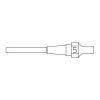 XDSL 5 desolder tip 1.8x3.3 L=10.5mm Weller pe855204 фото