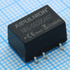 NN1-05S05ANT DC/DC, 1Вт, вход 4.5…5.5В, выход 5В/0.02…0.2А, изоляция 1500В DC, КПД 83…85%,  максимальная емкостная нагрузка не более 10000мкФ, SMD, 12.7x11.2x7.25мм, -50…115°C, пластик AIPULNION pe568488 фото