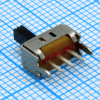 L-KLS7-SS03-12D02-EG05 Переключатель движковый вертикальный (ON-ON), 0.3A 50VDC, высота движка 5мм, 10000циклов монтаж в отверстие KLS pe518828 фото